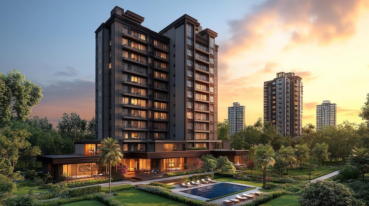 Ambit Chikuwadi upcoming cluster redevelopment project in Borivali West with 2 and 3 BHK homes