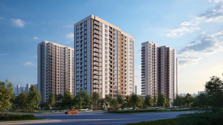 Ambit Link Road upcoming residential redevelopment in Malad West with 2 and 3 BHK homes